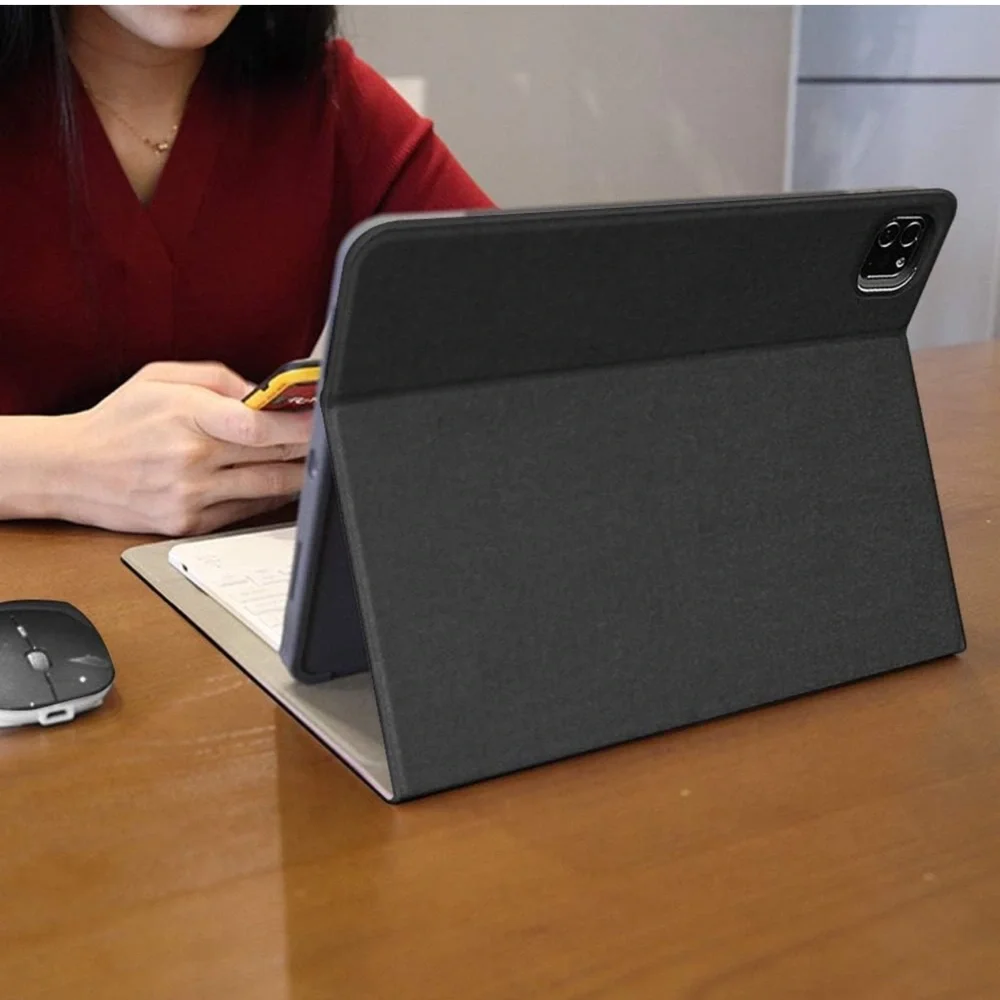 Pad Air 4th 10.9 Keyboard Case Smart Case with Detachable Wireless BT Keyboard
